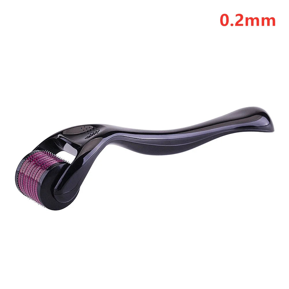 Professional 540 Needles for Facial Body Hair Growth Derma Roller for Skin Care Micro Face Roller for Beard Growth