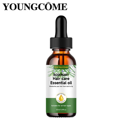 Rosemary Hair Care Essential Oil,Nourishes Repairs Improves Frizz Prevents Hair Loss Thinning Damaged Hair Care
