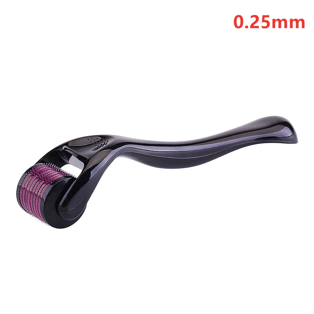 Professional 540 Needles for Facial Body Hair Growth Derma Roller for Skin Care Micro Face Roller for Beard Growth